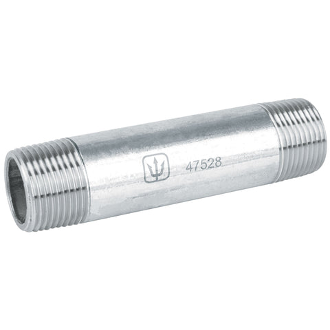 Niple de acero galvanizado 3/4' x 4', FOSET | CG-413 | 47528