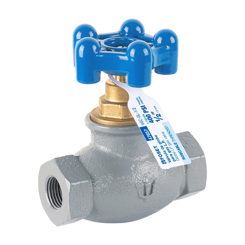 Válvula globo de hierro para gas LP,1/2', FOSET | VGC-GL-1/2 | 47657