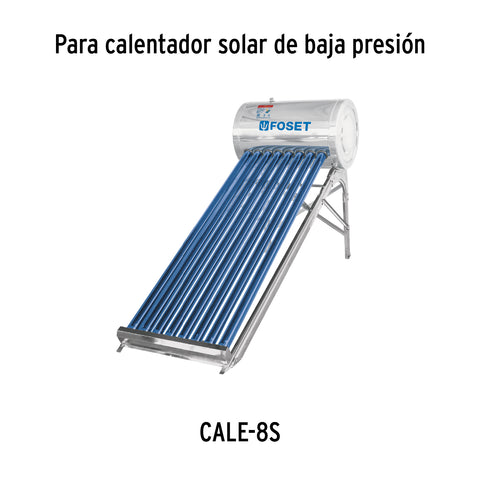Caja c/8 tubos p/calentador solar CALE-8S, FOSET | CALE-8S-2 | 47660