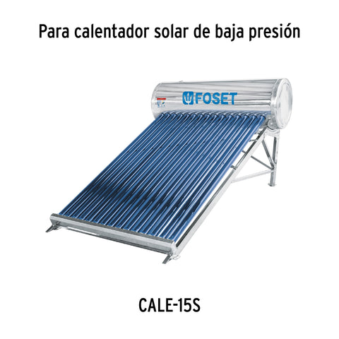 Caja c/15 tubos p/calentador solar CALE-15S, FOSET | CALE-15S-2 | 47666