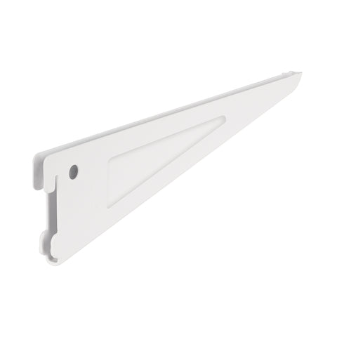 Ménsula plana blanca para cremallera doble, 27cm, FIERO | SOMO-10MD | 47714