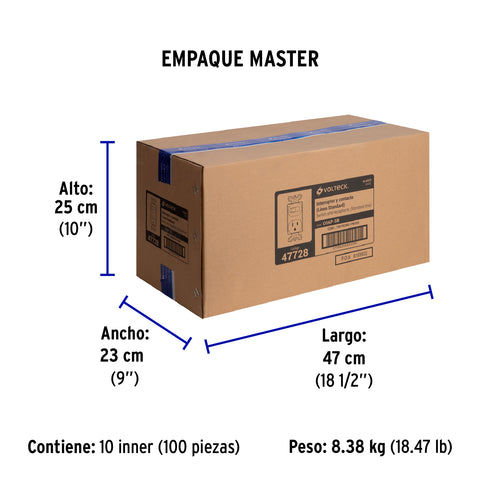 Interruptor de palanca con contacto, Standard, blanco | COAP-SB | 47728