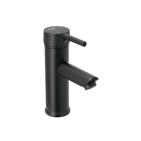 Monomando corto negro para lavabo, FOSET TÚBIG | TBM-46M | 47792