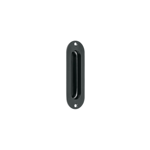 Jaladera de embutir ovalada acabado negro, HERMEX | JALE-62 | 47800