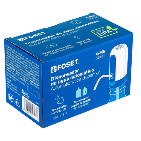 Dispensador eléctrico de agua para garrafón, FOSET | DIGA-01 | 47806