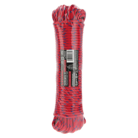 Piola de polipropileno trenzada de 6mm x 30m en madeja | PIO-630 | 47814