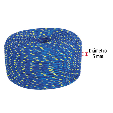 Piola de Polipropileno trenzada, multicolor, 5mm, 1 Kg | PIO-51K | 47864