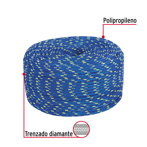 Piola de Polipropileno trenzada, multicolor, 5mm, 1 Kg | PIO-51K | 47864