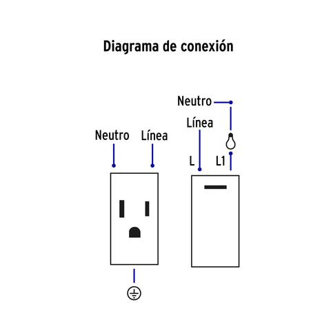 Placa armada negra interruptor y contacto 1 módulo, Lisboa | PA-APCO1-LN | 47898