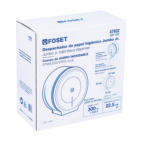Portarollo de acero inox, FOSET | ABP-20X | 47932