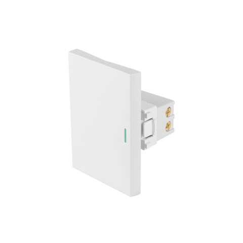 Interruptor sencillo blanco de 3 módulos, línea Lisboa | APSE3-LB | 47942