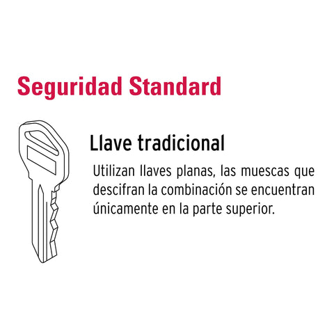 Cerradura electromecánica con botón, izquierda, HERMEX | CEM-32I | 47977