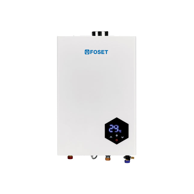 Calentador instantáneo modulante, 24L, 4 serv, gas LP, Foset (CALE-24IM)
