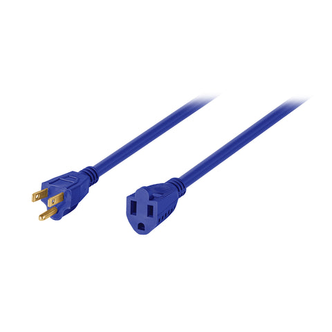 Extensión de uso rudo aterrizada 4 m 3x16 AWG, Volteck | ERA-4X16 | 48057