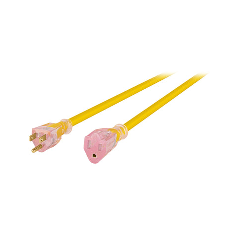Extensión reforzada aterrizada 4 m 3x14 AWG, Volteck | ERA-4X14 | 48066