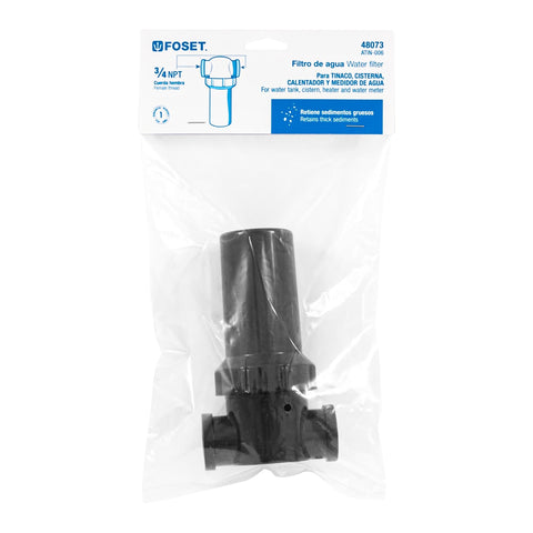 Filtro de agua para tinaco, FOSET | ATIN-006 | 48073