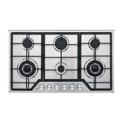 Parrilla gas empotrable 90cm, 6 quem, acero inox, RIVIERA | PAE-906GA | 48315