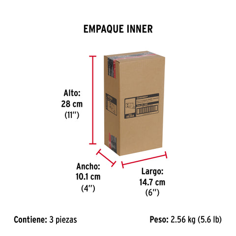 Cerradura sobreponer izq instala-fácil, tradicional, negro | CS-756I | 48368