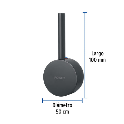 Maneral repuesto para TBM-46/47 y TBF-87, negro, FOSET TÚBIG | TBMM-46M | 48529