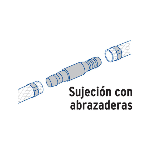 Cople inserción de 1' de polipropileno, FOSET | CM-264 | 48555