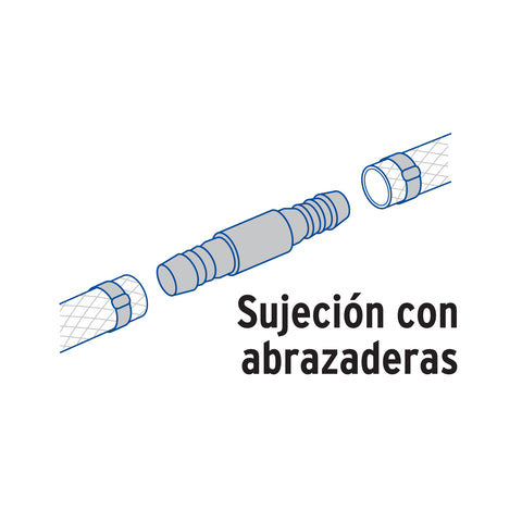 Cople reducido inserción de 3/4' x 1/2' de polipropileno | CM-221 | 48556