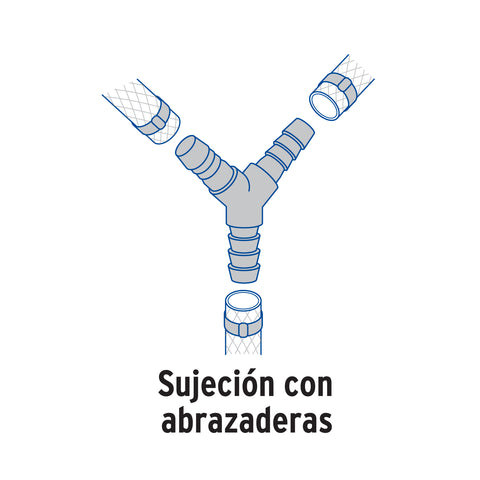 Yee inserción 1' de polipropileno, FOSET | CM-774 | 48560