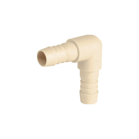 Codo 90° inserción de 3/4' de polipropileno, FOSET | CM-563 | 48563