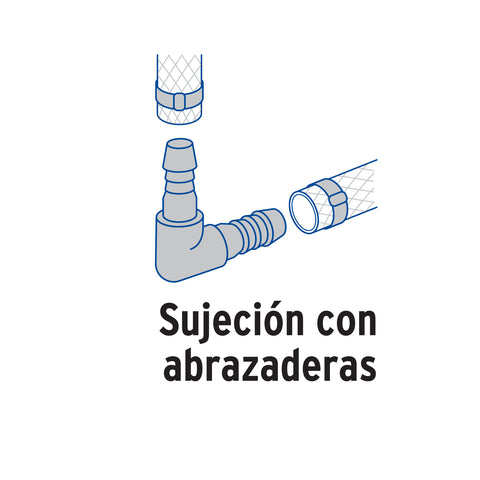 Codo 90° inserción de 3/4' de polipropileno, FOSET | CM-563 | 48563