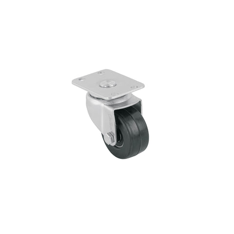 Rodaja hule 2', placa giratoria c/balero, carga 40kg, FIERO | RO-129 | 48605