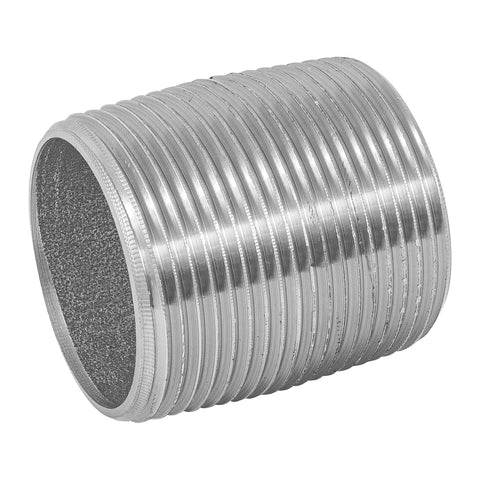 Niple de acero galvanizado 1-1/4' cuerda corrida, FOSET | CG-474 | 48789