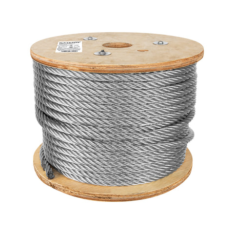 Metro de cable flexible 1/2' de acero 7x19 hilos, 75 m | CAB-1/2F | 48819