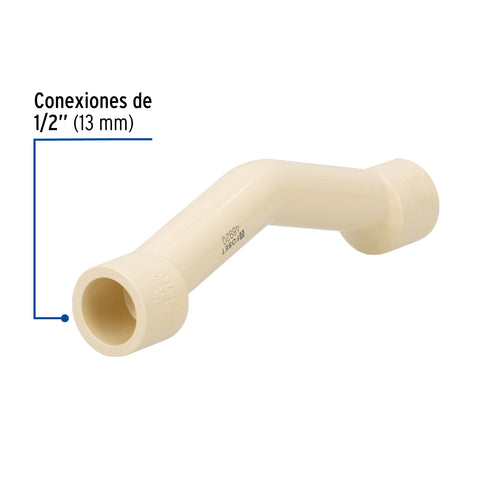 Puente de CPVC 1/2', FOSET | CPVC-411 | 48920