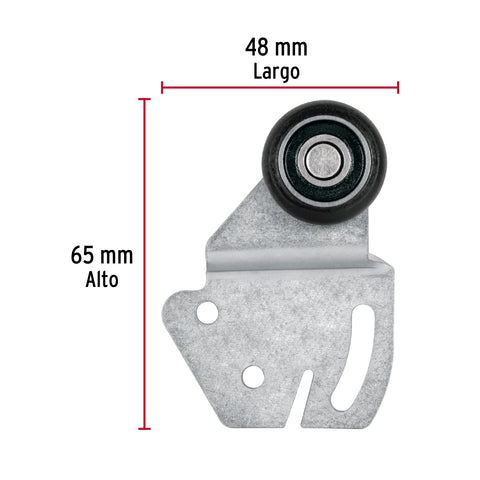Sistema corredizo para riel superior de clóset, HERMEX | SC-01 | 48970