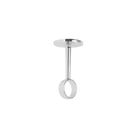 Soporte central para tubo redondo de clóset, HERMEX | STR-3 | 48976