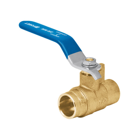Válvula de esfera de latón, soldable 1/2', FOSET | ESSO-1/2 | 49006
