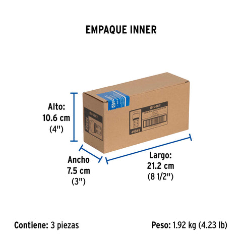Pichancha con rejilla de latón 2', FOSET | PICHA-2 | 49049