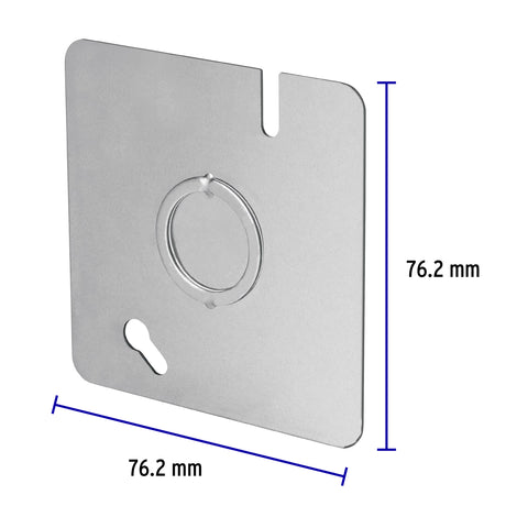 Tapa de 3' x 3' para caja cuadrada reforzada, Volteck | TACH-3x3C | 49072