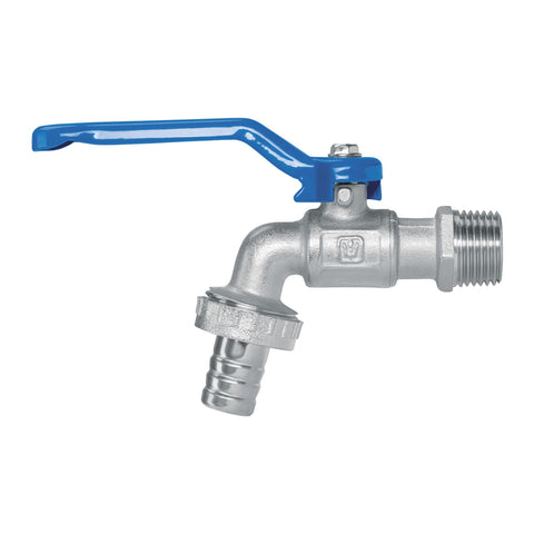 Llave de esfera, de latón, 140 gr, entrada 1/2', FOSET | LLE-140L | 49083