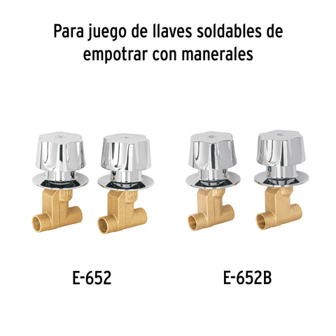 Cartucho de compresión para llaves de empotrar, BASIC y AQUA | CARCO-1 | 49096