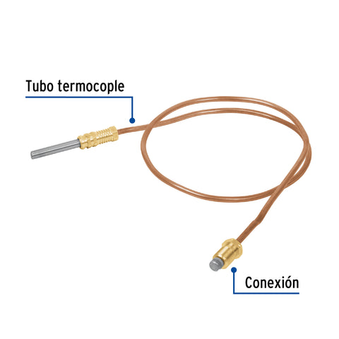 Termocople 60 cm roscable, FOSET | TECO-60R | 49210