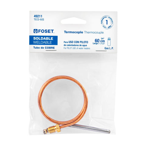 Termocople 60 cm soldable, FOSET | TECO-60S | 49211