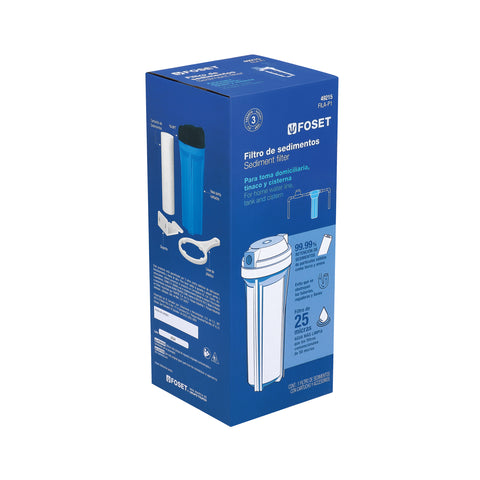 Filtro de sedimentos para agua, FOSET | FILA-P1 | 49215
