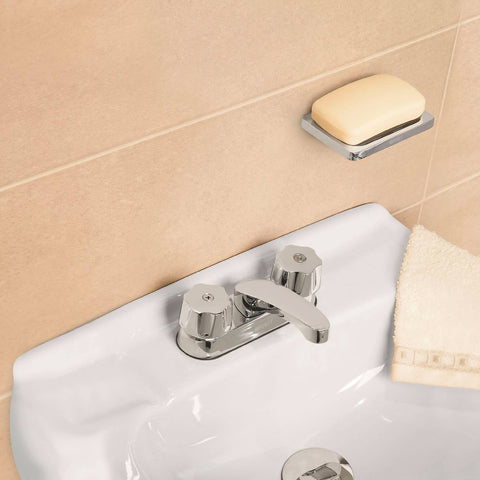 Mezcladora 4' para lavabo, nariz larga, cartucho cerámico | M-048 | 49230