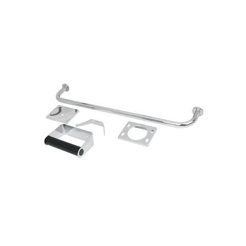 Juego de 5 accesorios para baño, acero inoxidable, BASIC | A-800 | 49255
