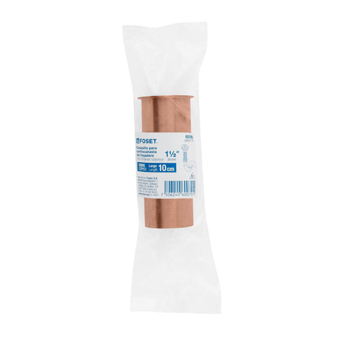Casquillo de cobre p/ contracanasta fregadero, 10 cm, 1-1/2' | CASQ-F10 | 49290