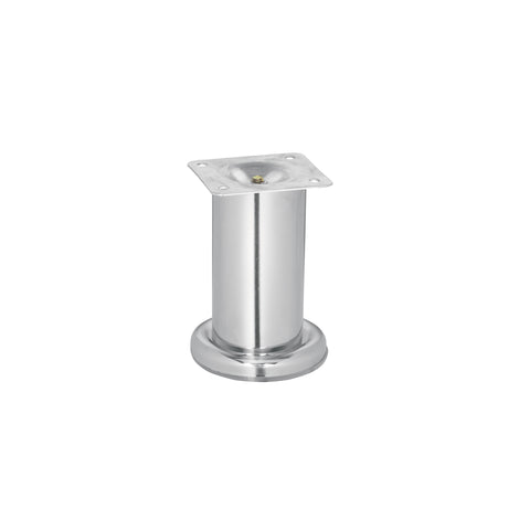 Pata para sofa y mueble, cromo, 100 mm altura, HERMEX | PAMU-10 | 49304