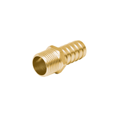 Adaptador macho de latón 1/2' para poliducto, FOSET | ADPO-1/2M | 49305