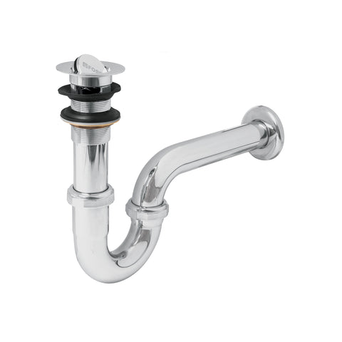 Céspol 1-1/4', contra tipo moneda, latón cromo, para lavabo | CE-208 | 49337