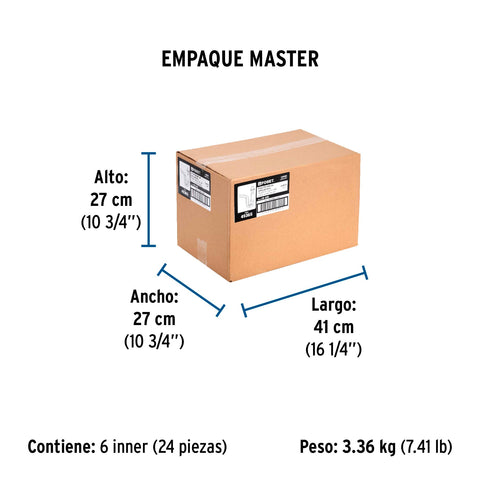 Céspol flexible 1-1/4', contra, polipropileno, para lavabo | CE-235 | 49365