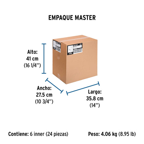 Céspol de bote 1-1/4', contra, polipropileno, para lavabo | CE-218 | 49366